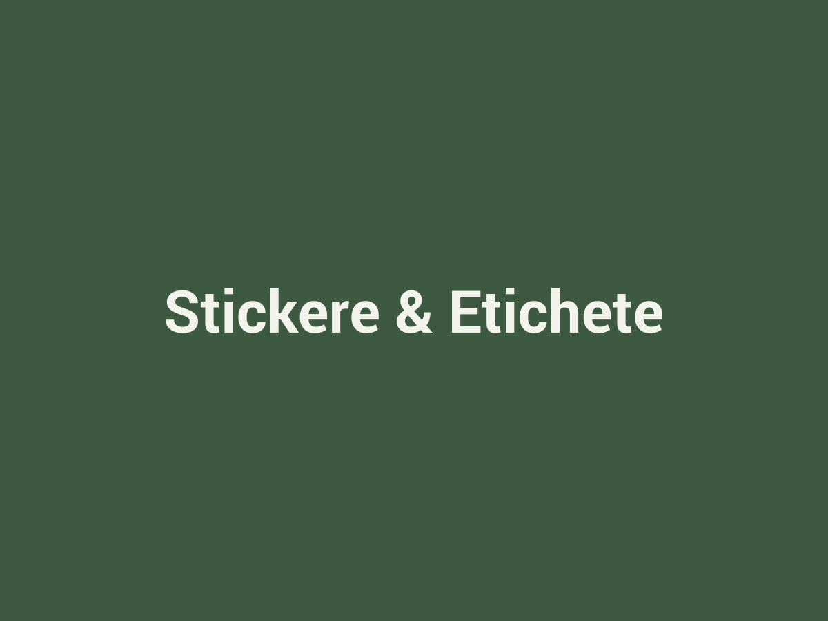Placeholder Stickere & Etichete