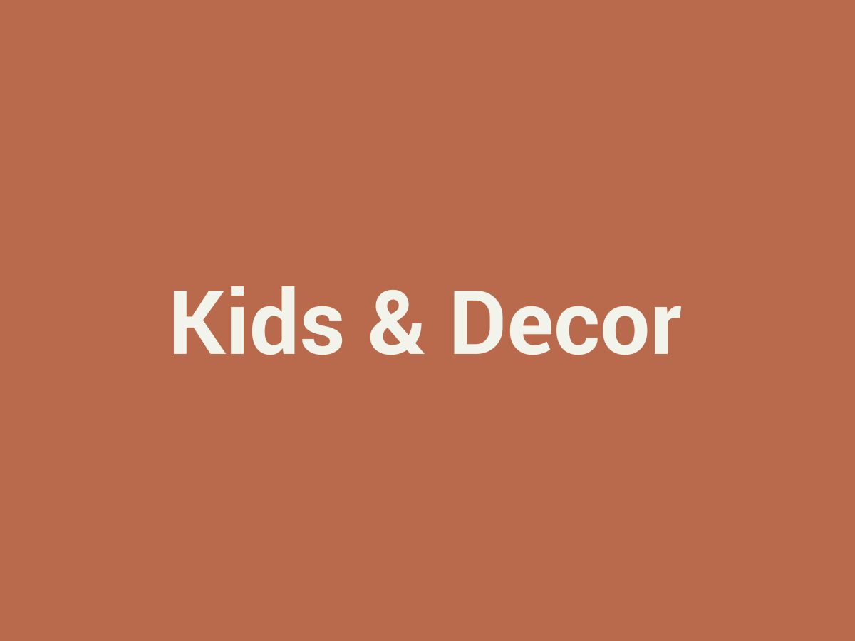 Placeholder Kids & Decor
