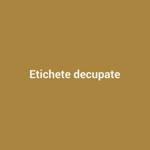 Placeholder Etichete decupate dupa forma