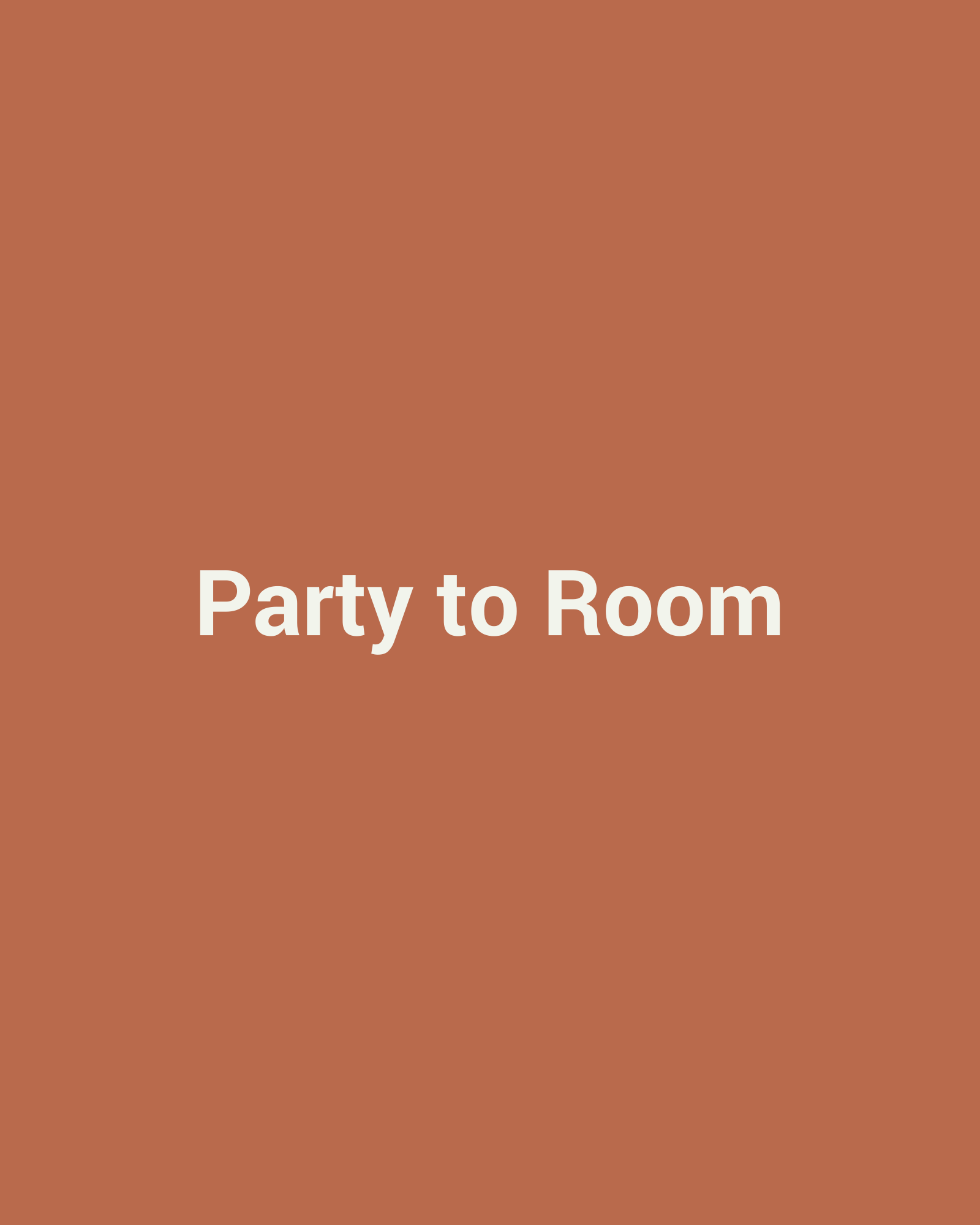 From Party to Room placeholder