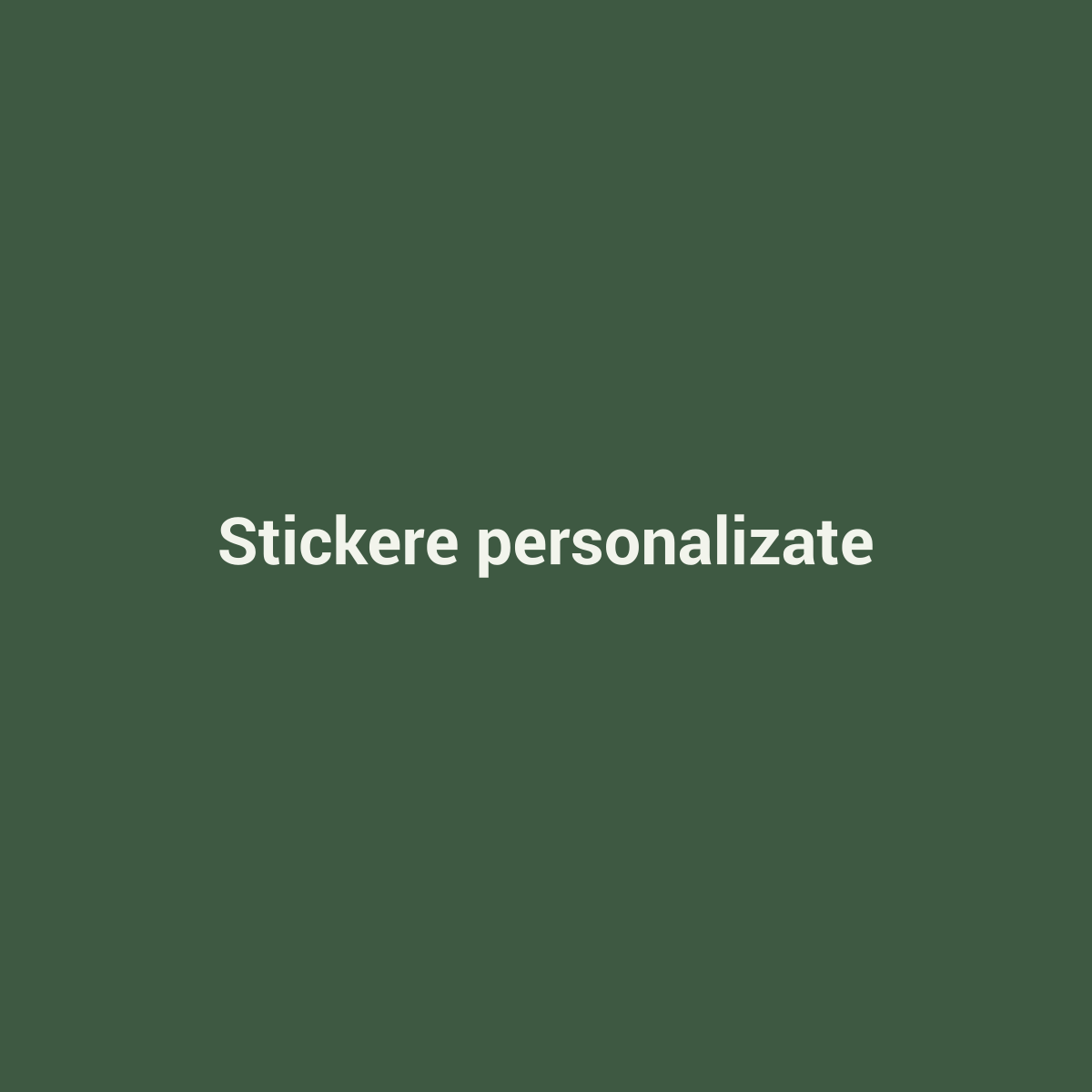 Placeholder Stickere personalizate